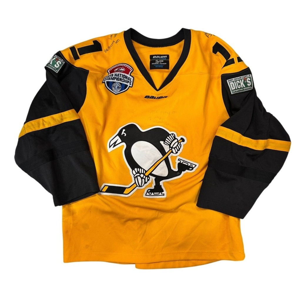 Bauer Womens 2019 USA Hockey National Championships Pens Elite Game Jersey S